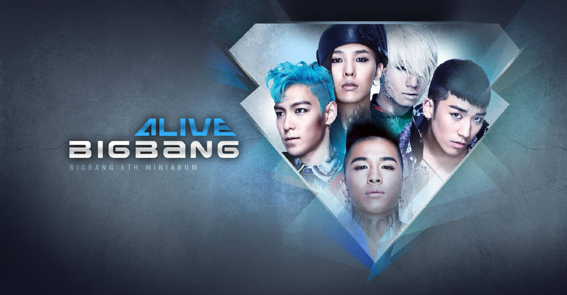 Bigbang Alive 5th Album Cover Background