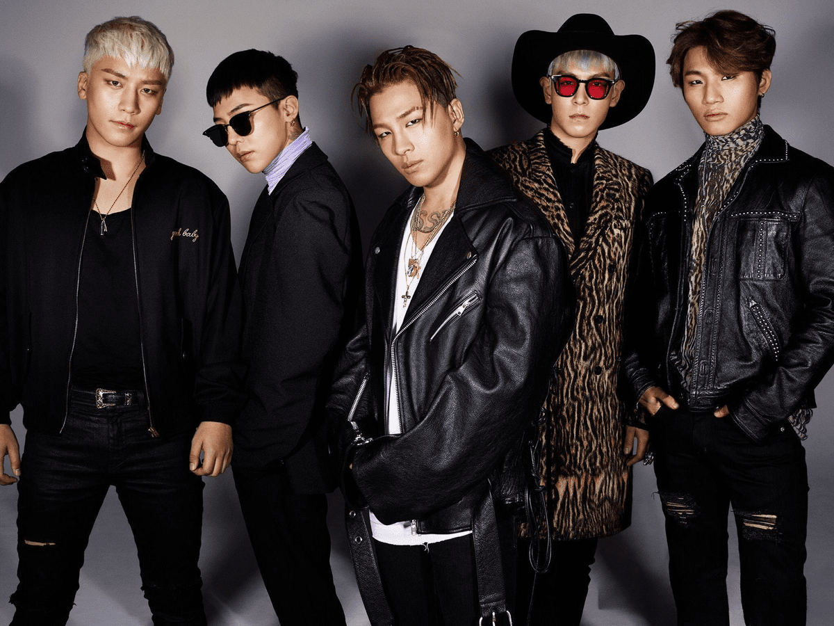 Grupode K-pop Popular De Bigbang