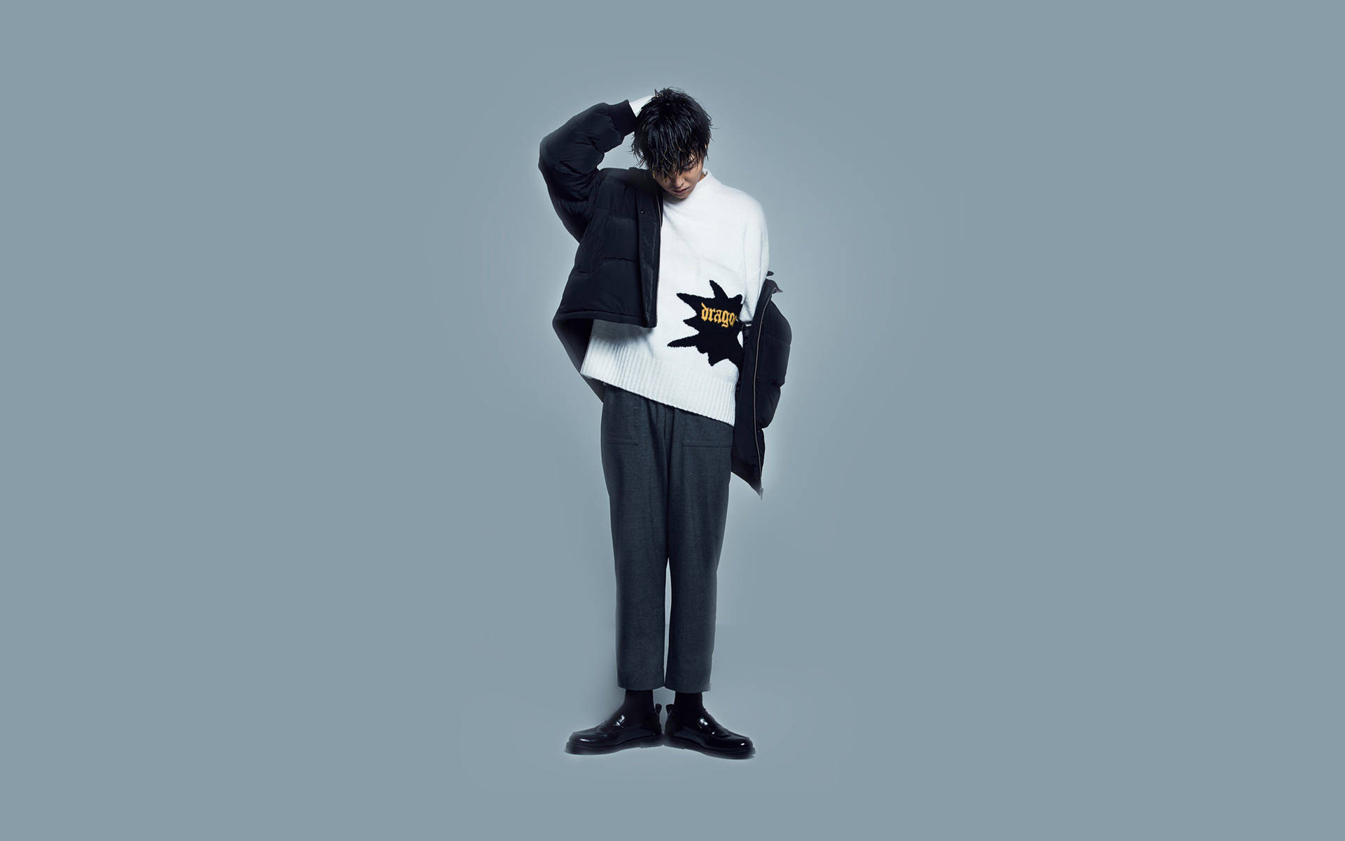 Bigbang G Dragon Sweater Background