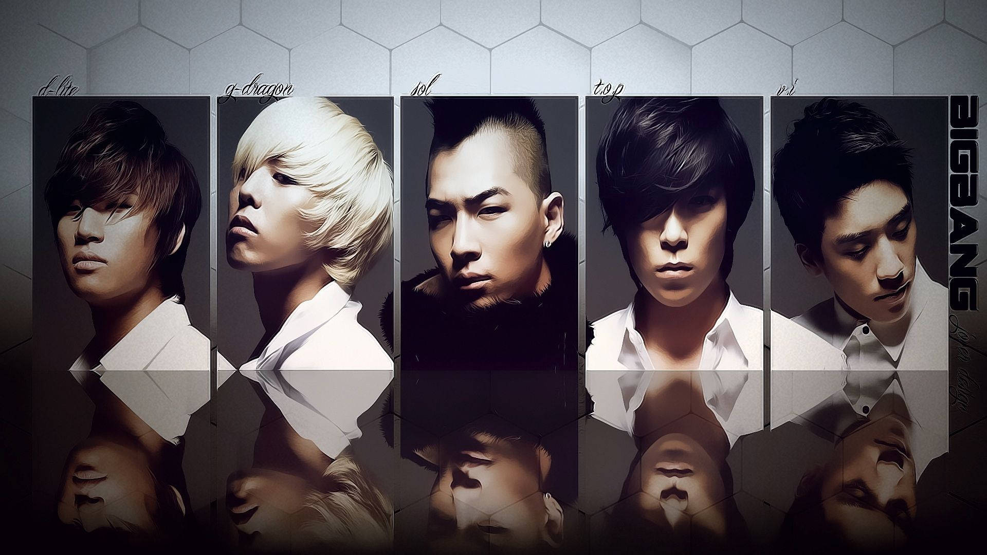 Bigbang Korean Boy Group Background