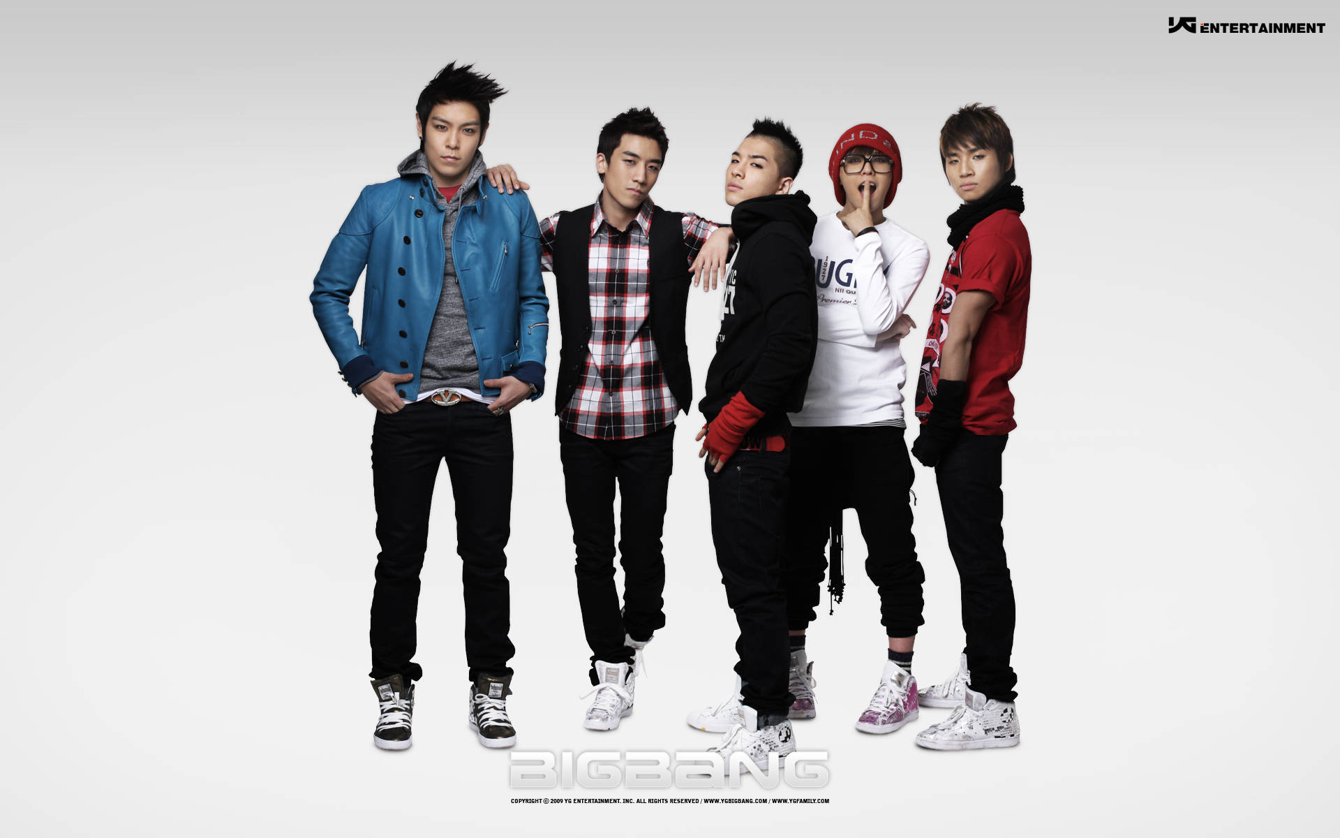 Bigbang South Korean Boy Band Background