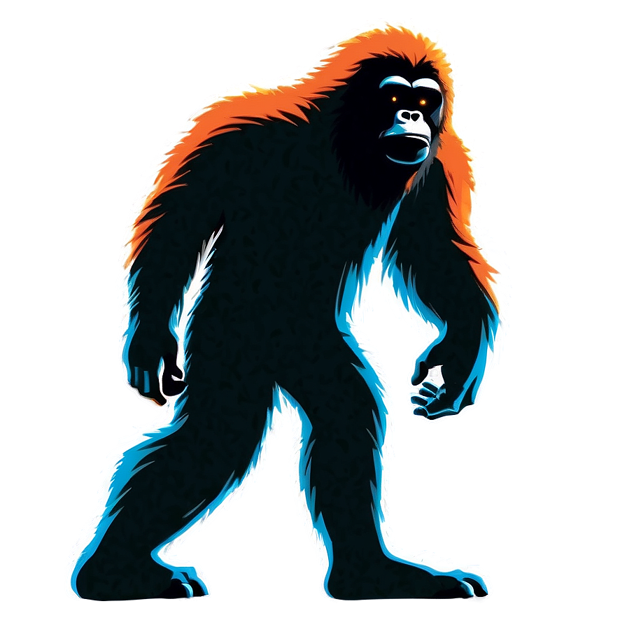 Download Bigfoot Silhouette Png 90 5585