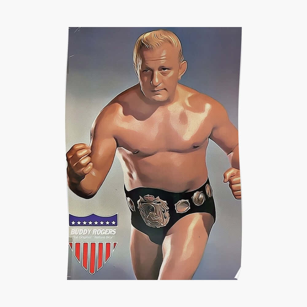 The legendary professional wrestler, Buddy Rogers. Wallpaper