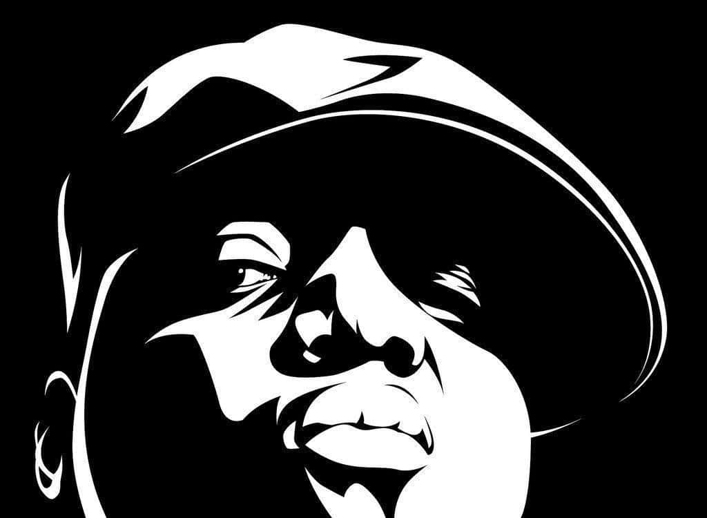 A tribute to the late rapper Biggie Smalls Wallpaper