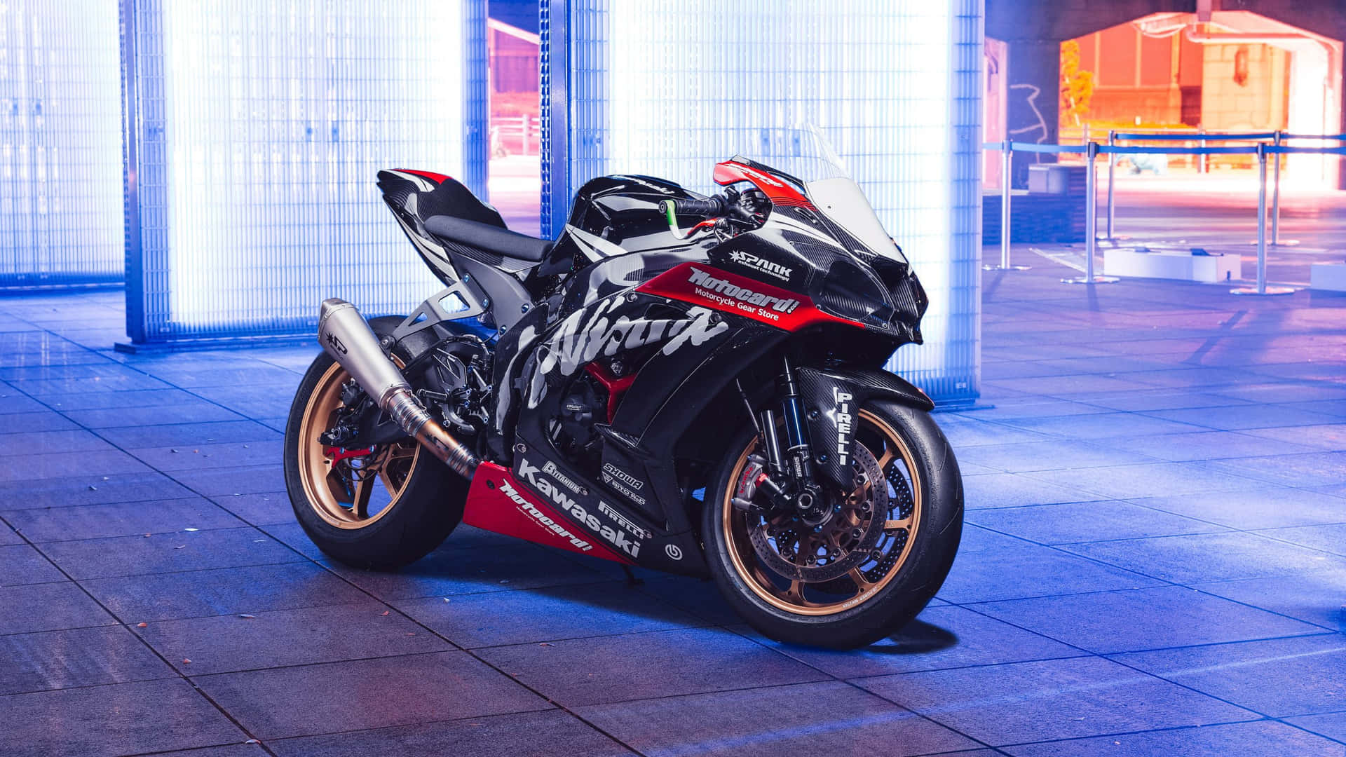 Kawasaki Ninja ZX10R Bike Background