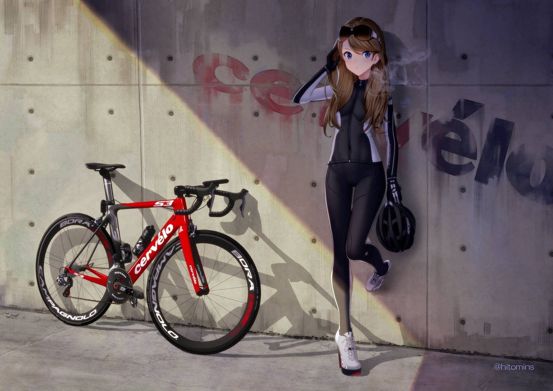 Bike Lover Graffiti Art Anime