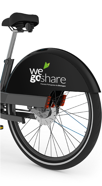 Bike Sharing Service Rear Wheel PNG