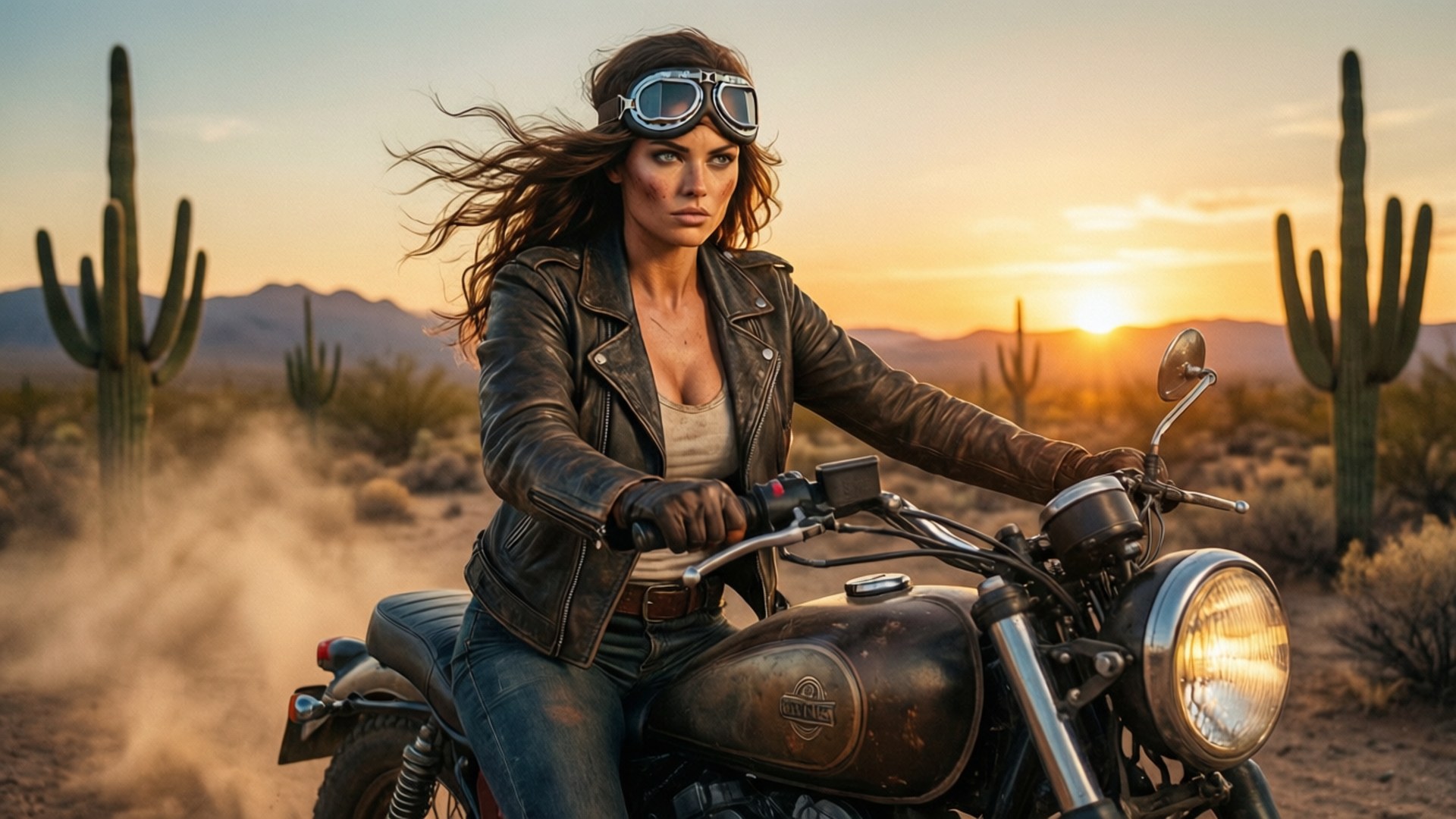 Biker Bombshell Taustakuvat