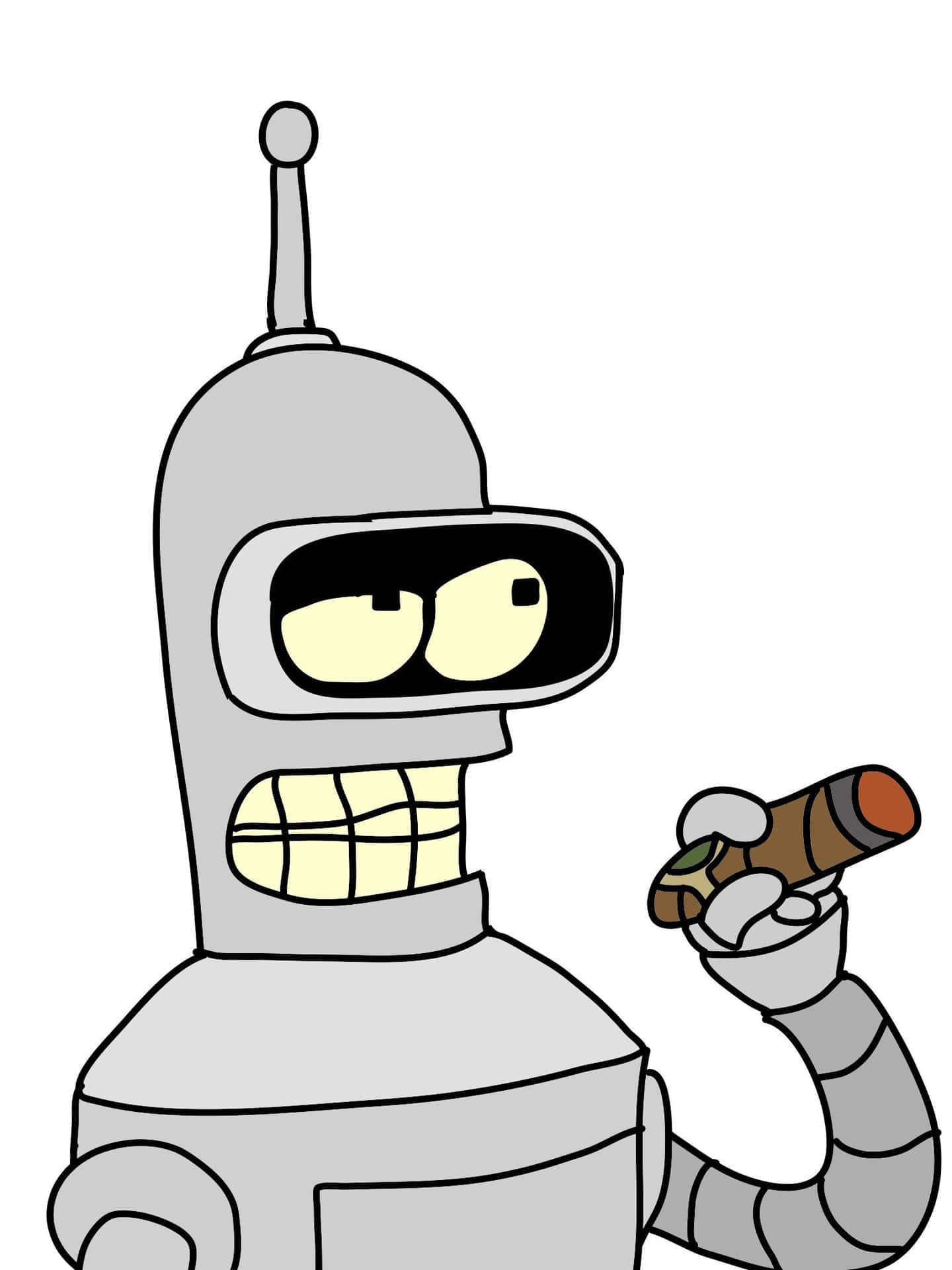 Bilderpå Bender Från Futurama