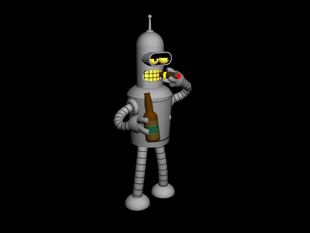 Bilderpå Bender Från Futurama
