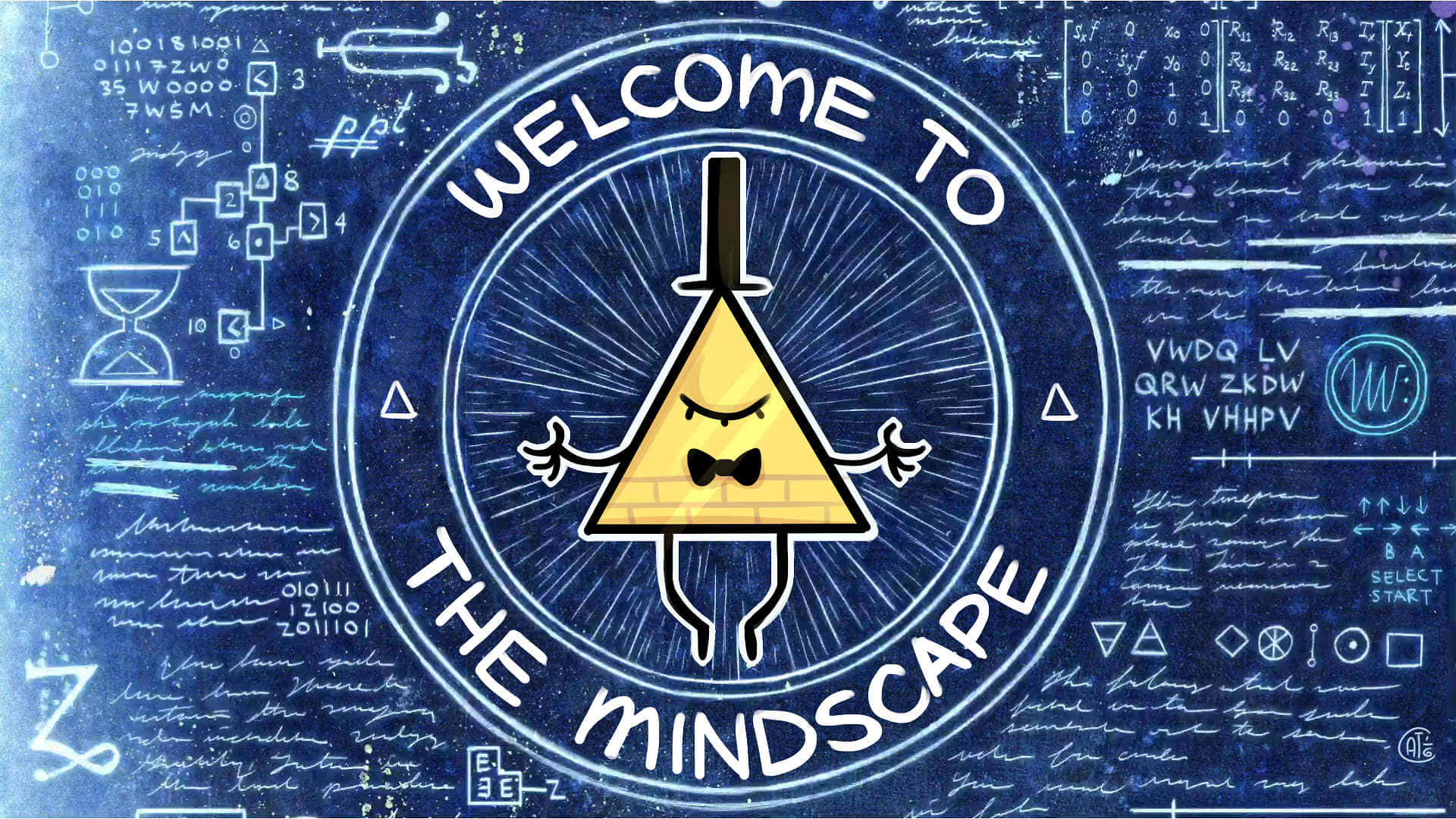 Bill Cipher Mindscape Wallpaper