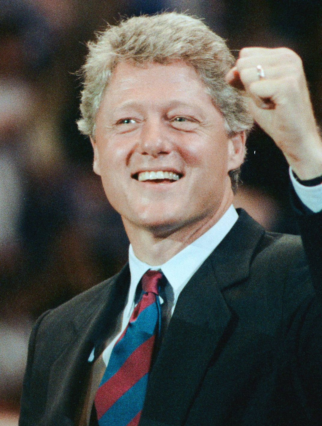 Bill Clinton Closed Fist Wallpaper