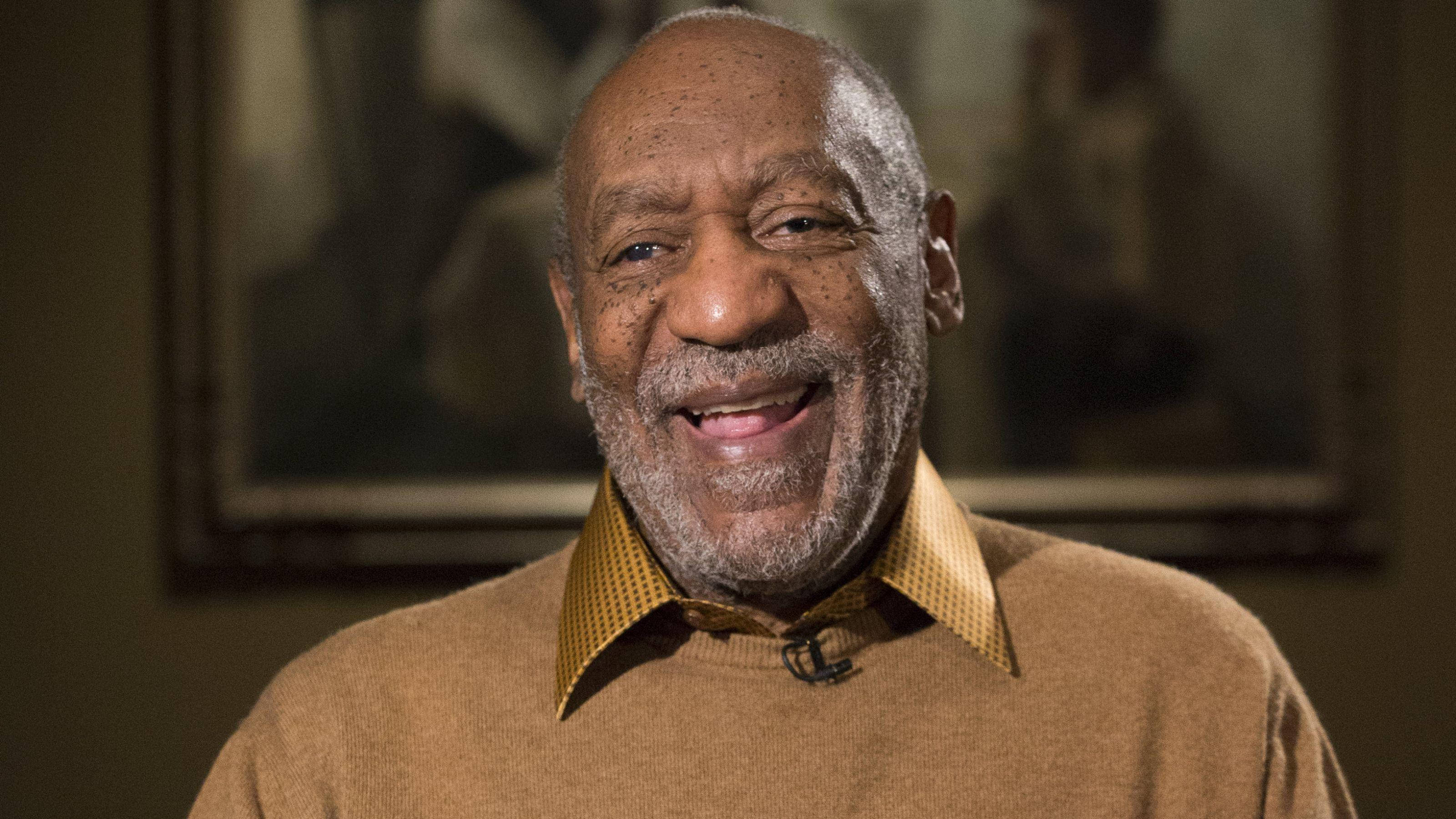 Bill Cosby Happy And Laughing Wallpaper