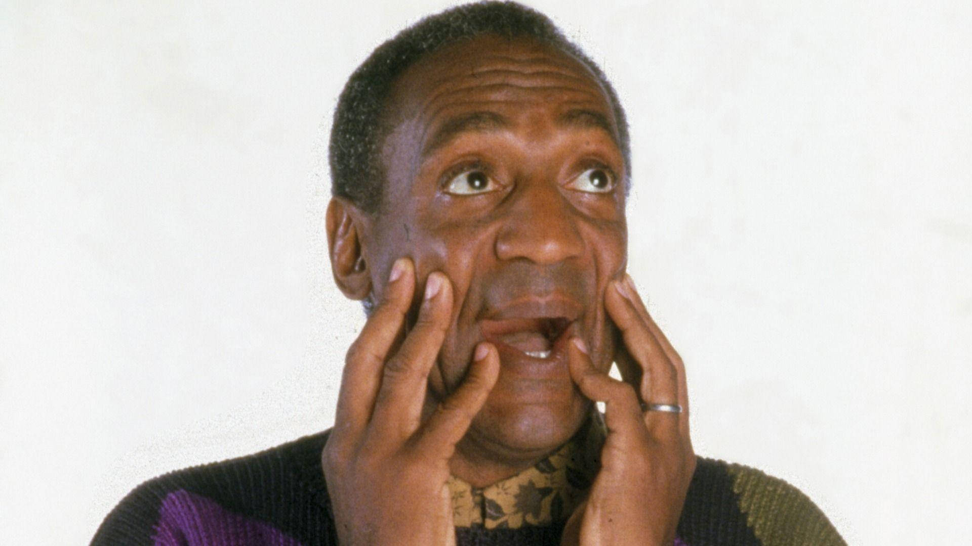Bill Cosby Scared Reaction Wallpaper