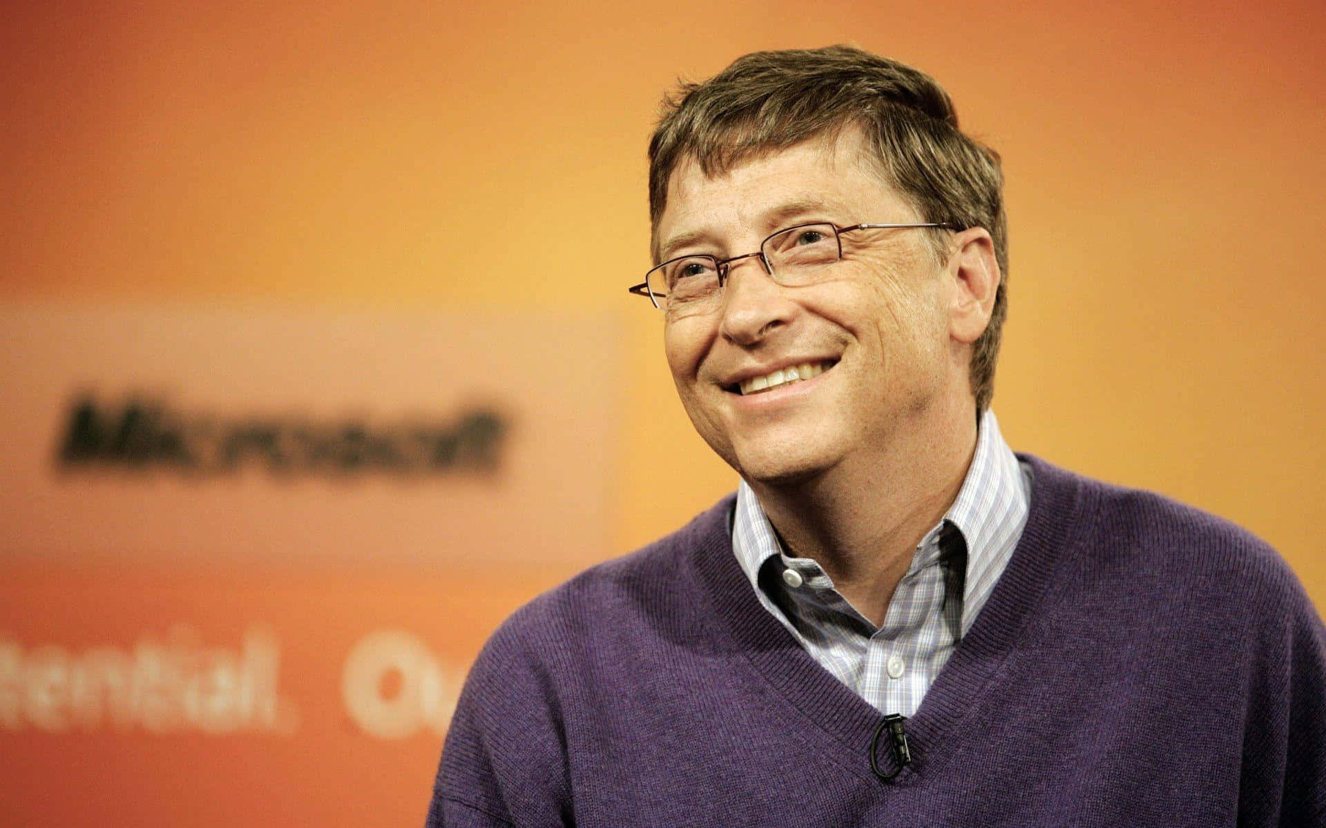 Bill Gates, Business Magnate and Philanthropist