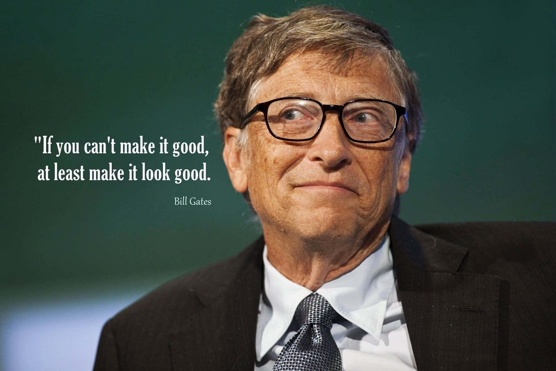Bill Gates, Microsoft Founder and Co-Chair of the Giving Pledge