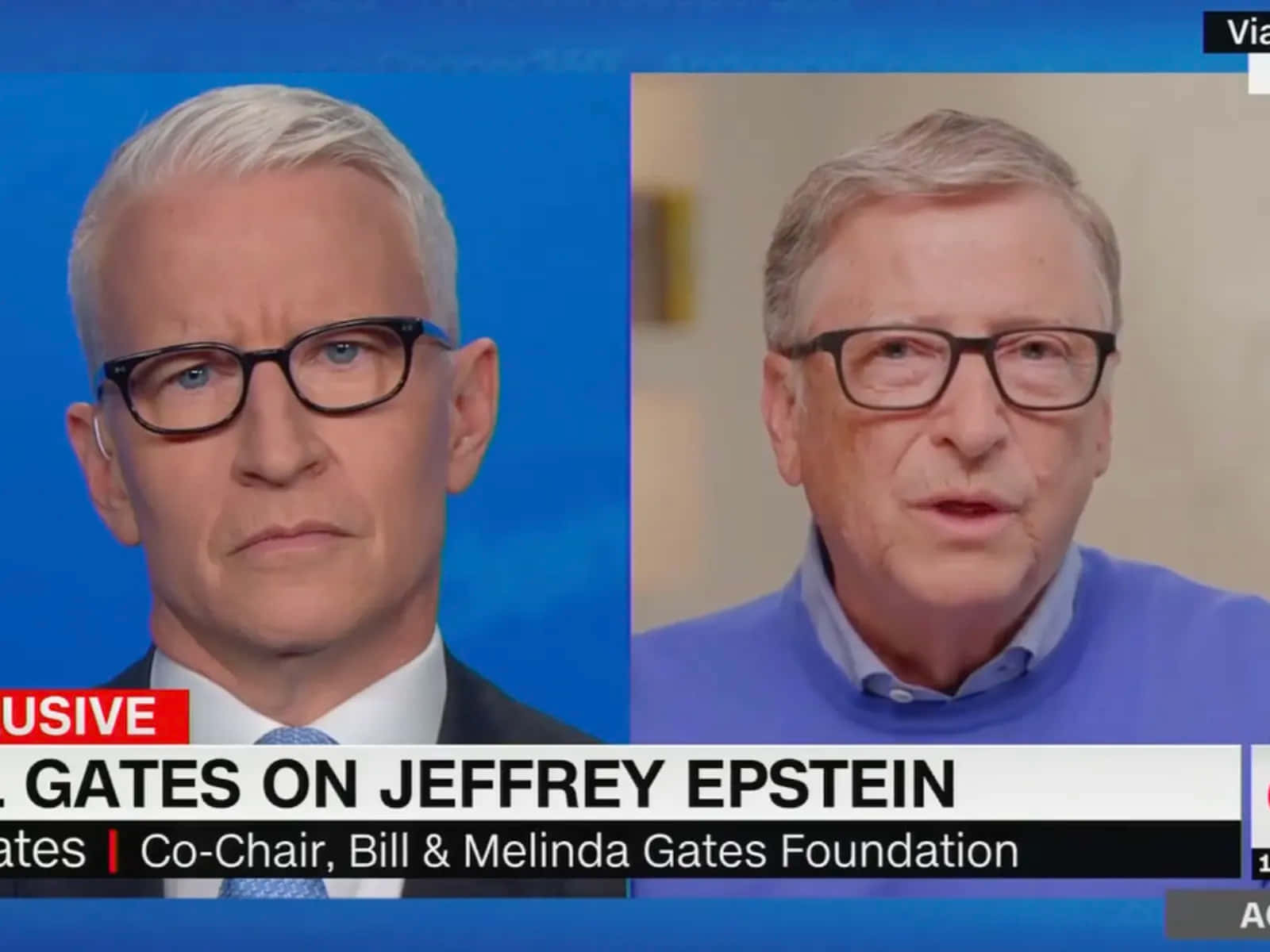 Bill Gates og Jeffrey Epstein forbundet af filantropi