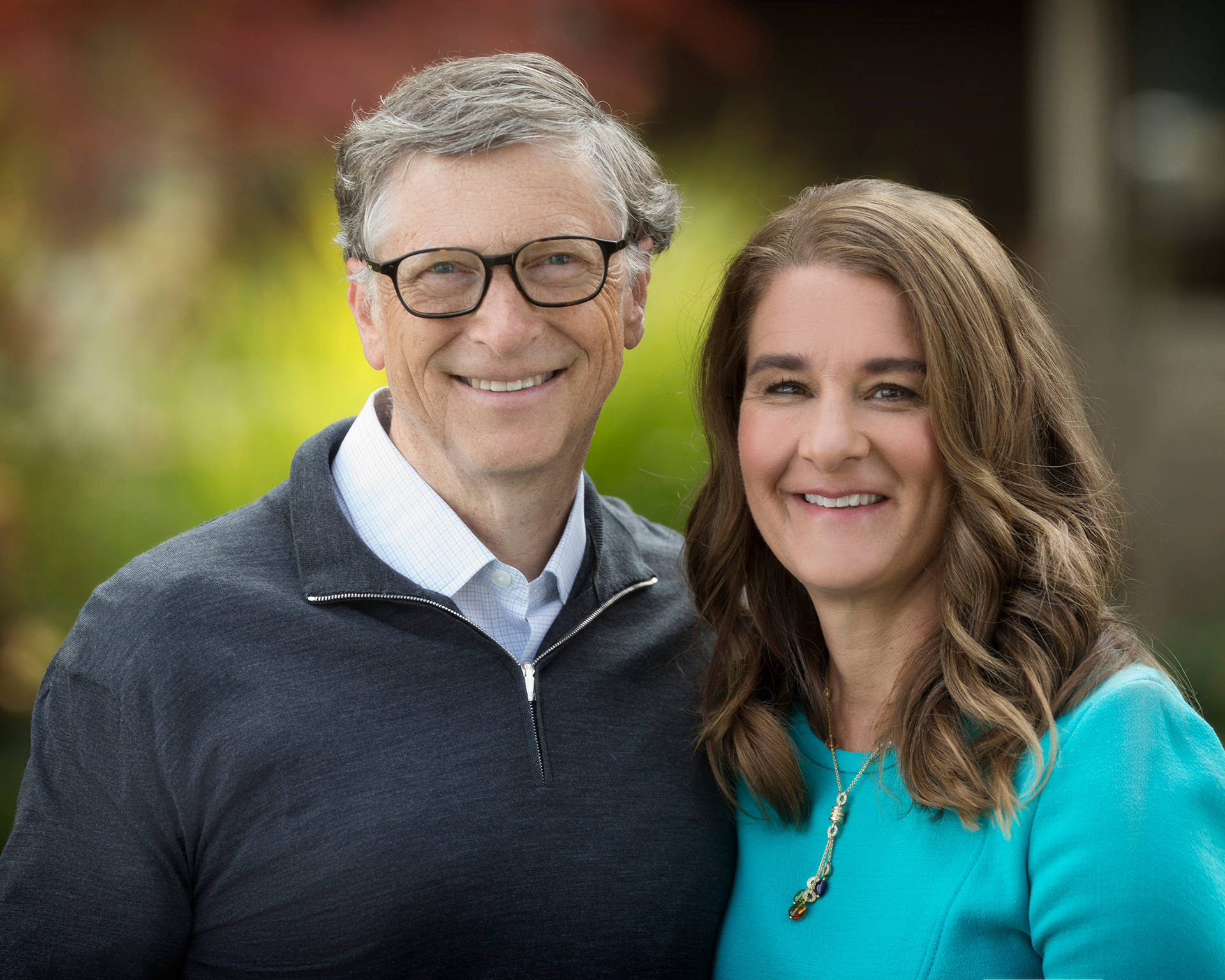 Bill Gates And His Wife