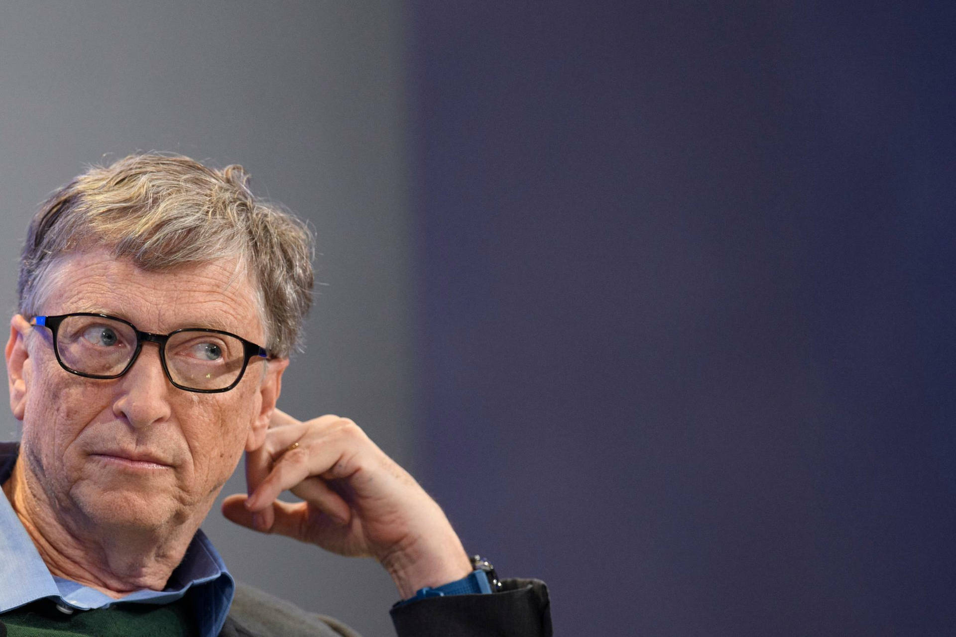 Bill Gates Candid Portrait