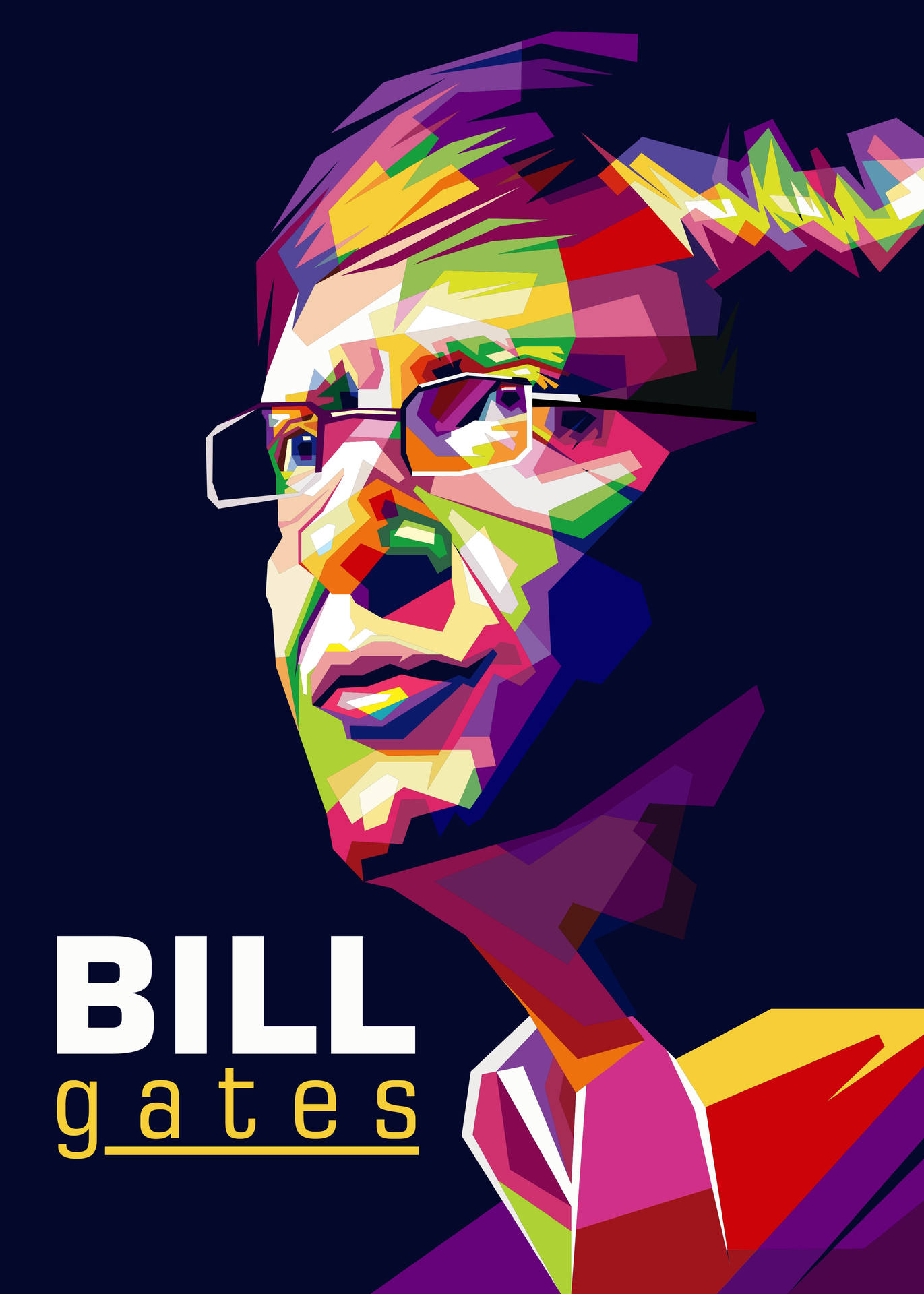 Bill Gates Pop Art