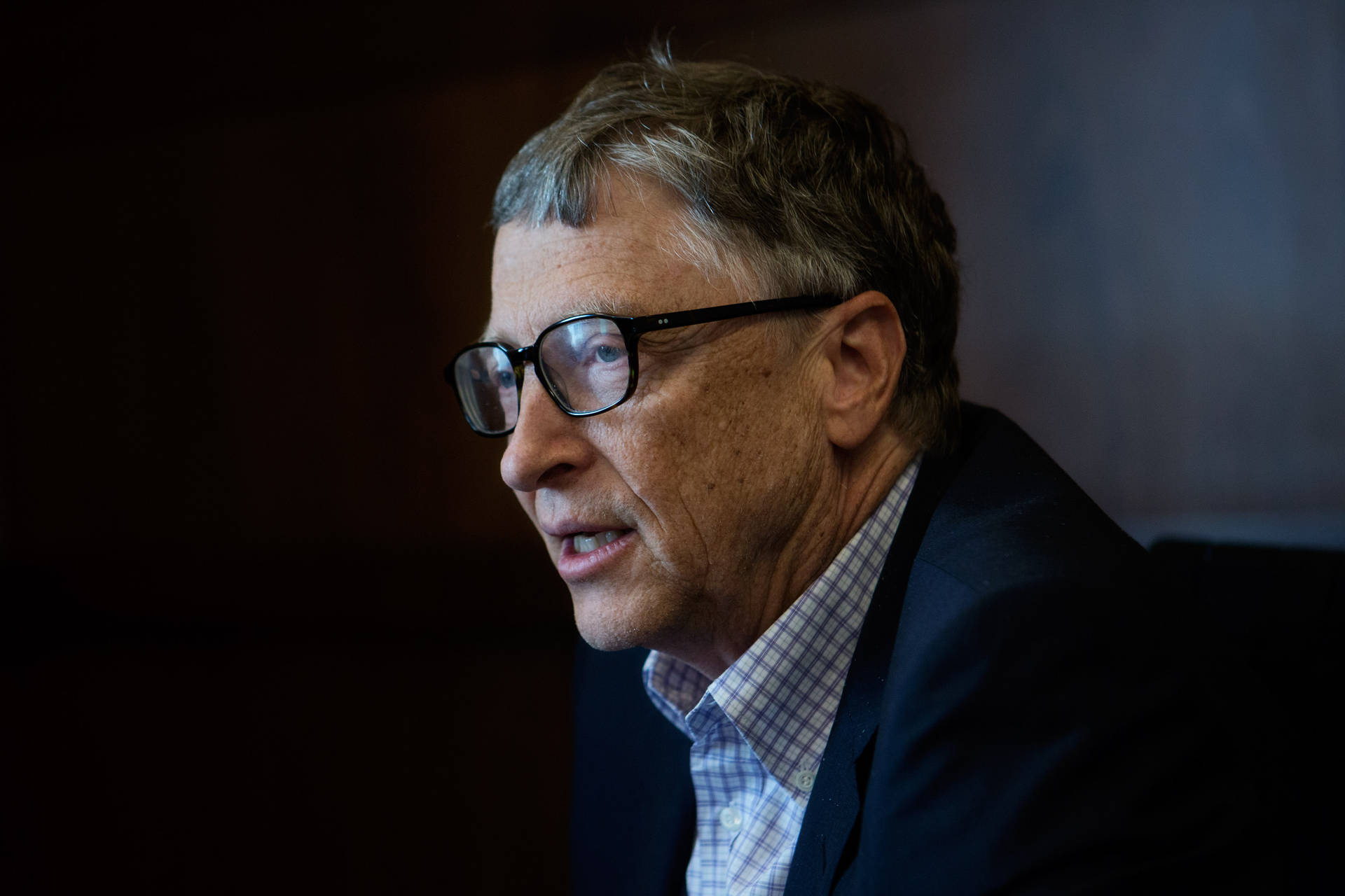 Bill Gates Side View