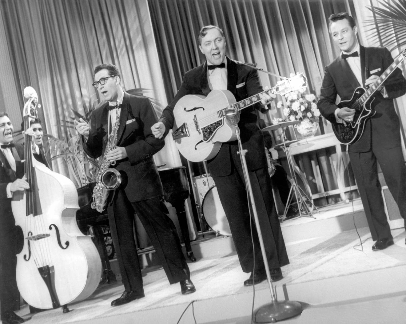 Bill Haley And The Comets Rock And Roll Revolution Wallpaper