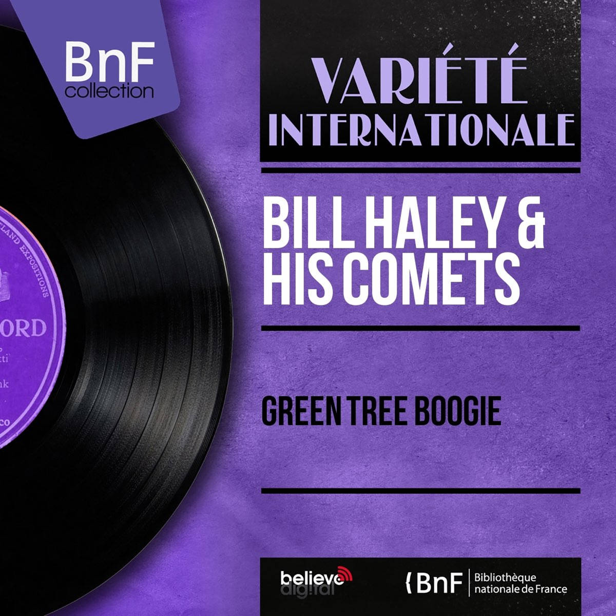 Bill Haley Og The Comets Vinyl Plade Wallpaper