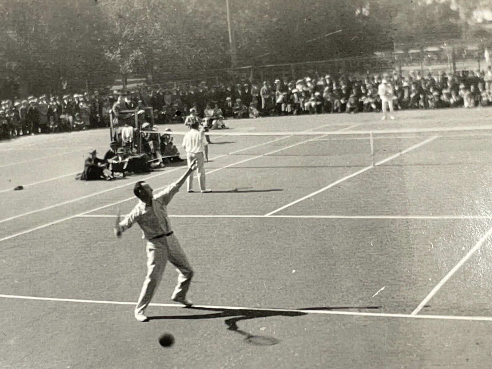 Billjohnston, Jugador De Tenis Estadounidense. Fondo de pantalla