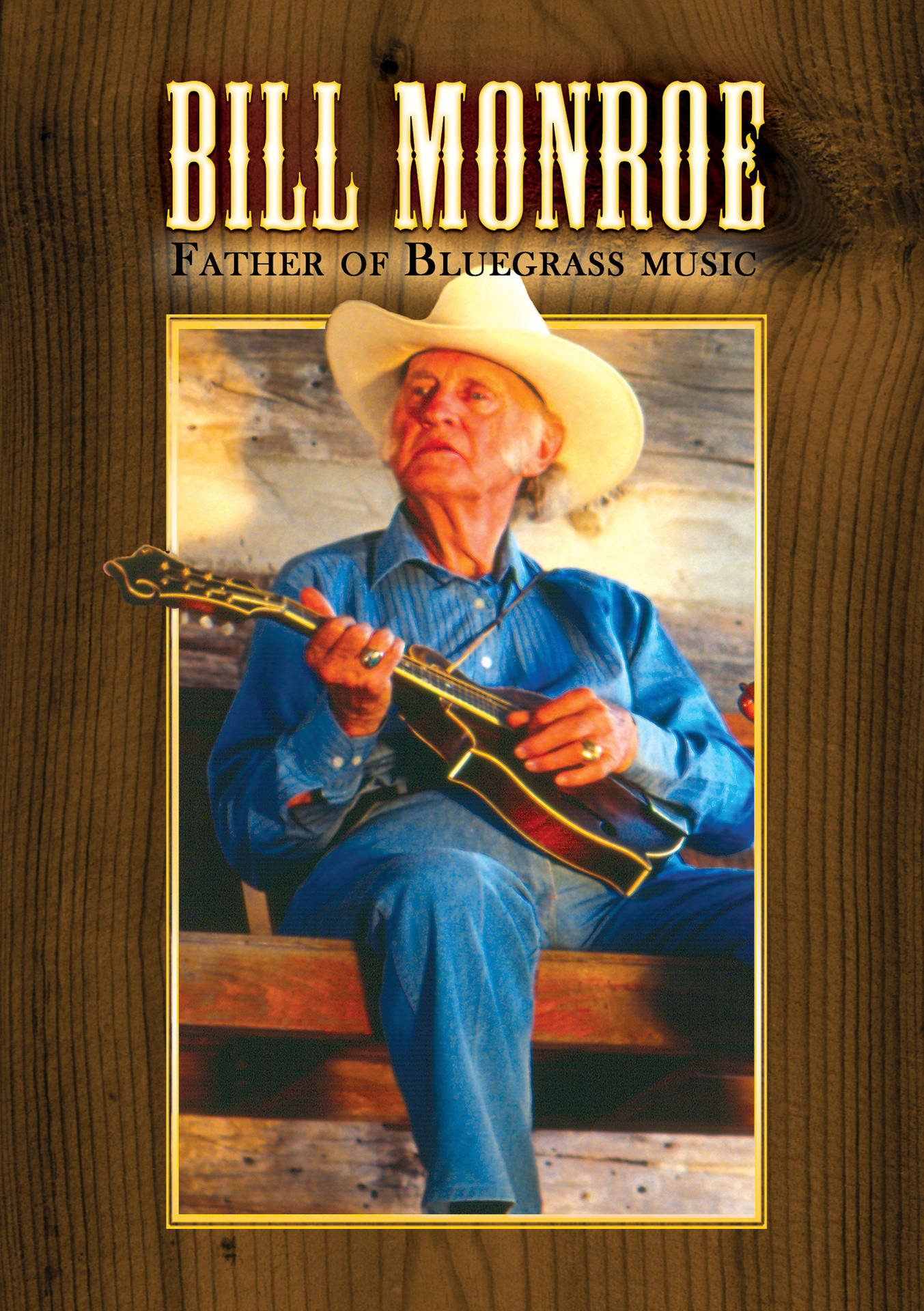 Albumdækning til Bill Monroe Father Of Bluegrass Music Wallpaper Wallpaper