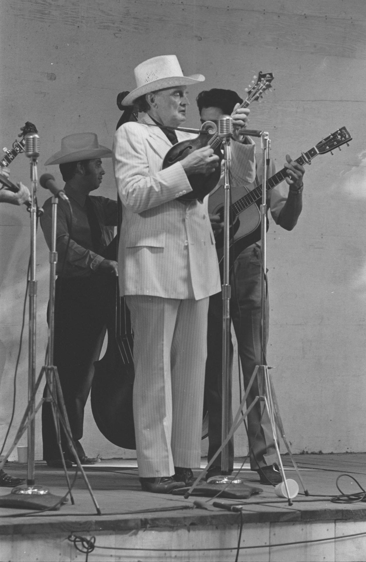 Bill Monroe Lavonia Bluegrass Festival tapet: Besøg historiske Lavonia og nyd den levende bluegrassmusikken! Wallpaper