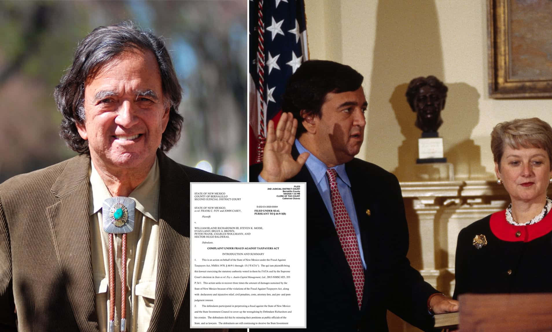 Bill Richardson Then And Now Wallpaper