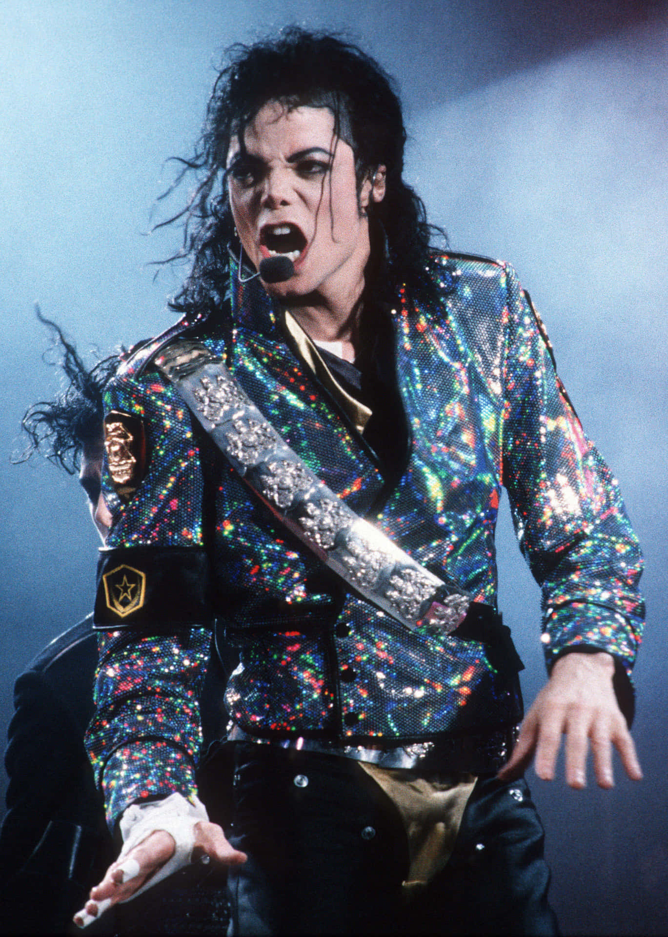 Michael Jackson billeder som baggrund.