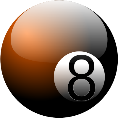 Billiard8 Ball Graphic PNG