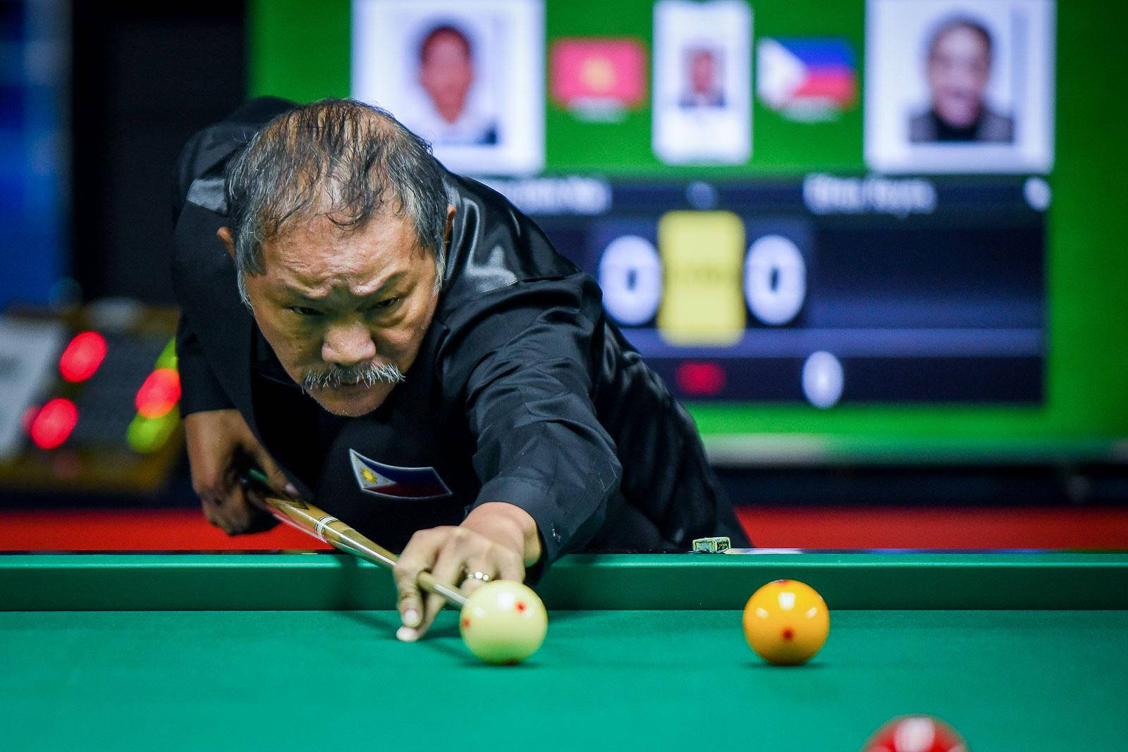 Pool Billiards Efren Bata Reyes spille væg tapet. Wallpaper