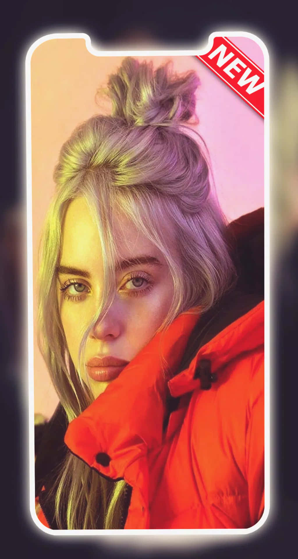 Billie Eilish takes the world by storm in 2021. Wallpaper