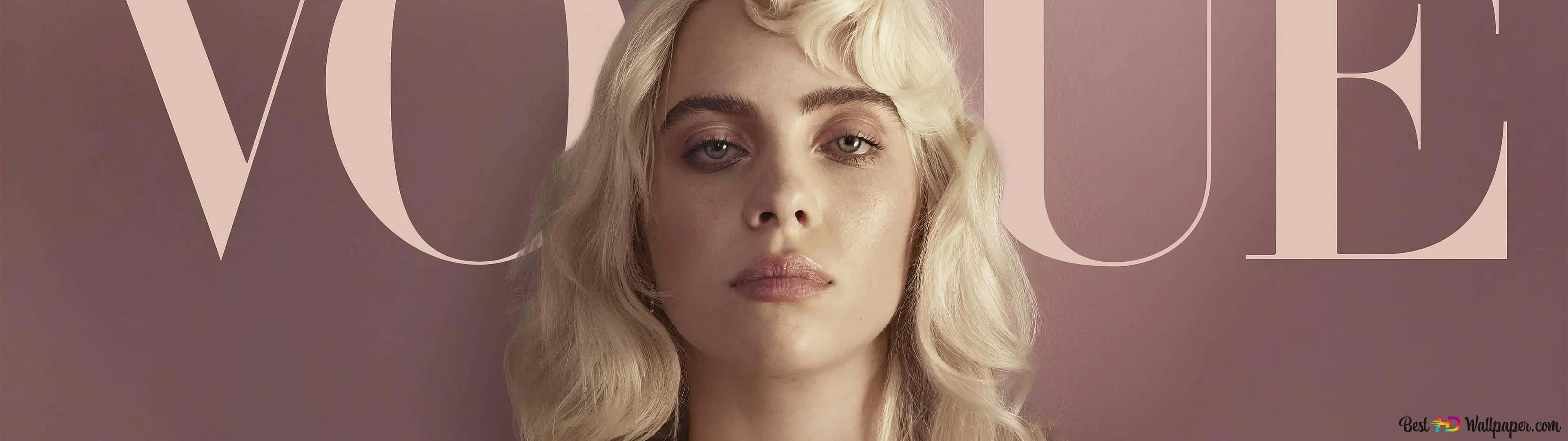 Vogue Billie Eilish 2021 Wallpaper