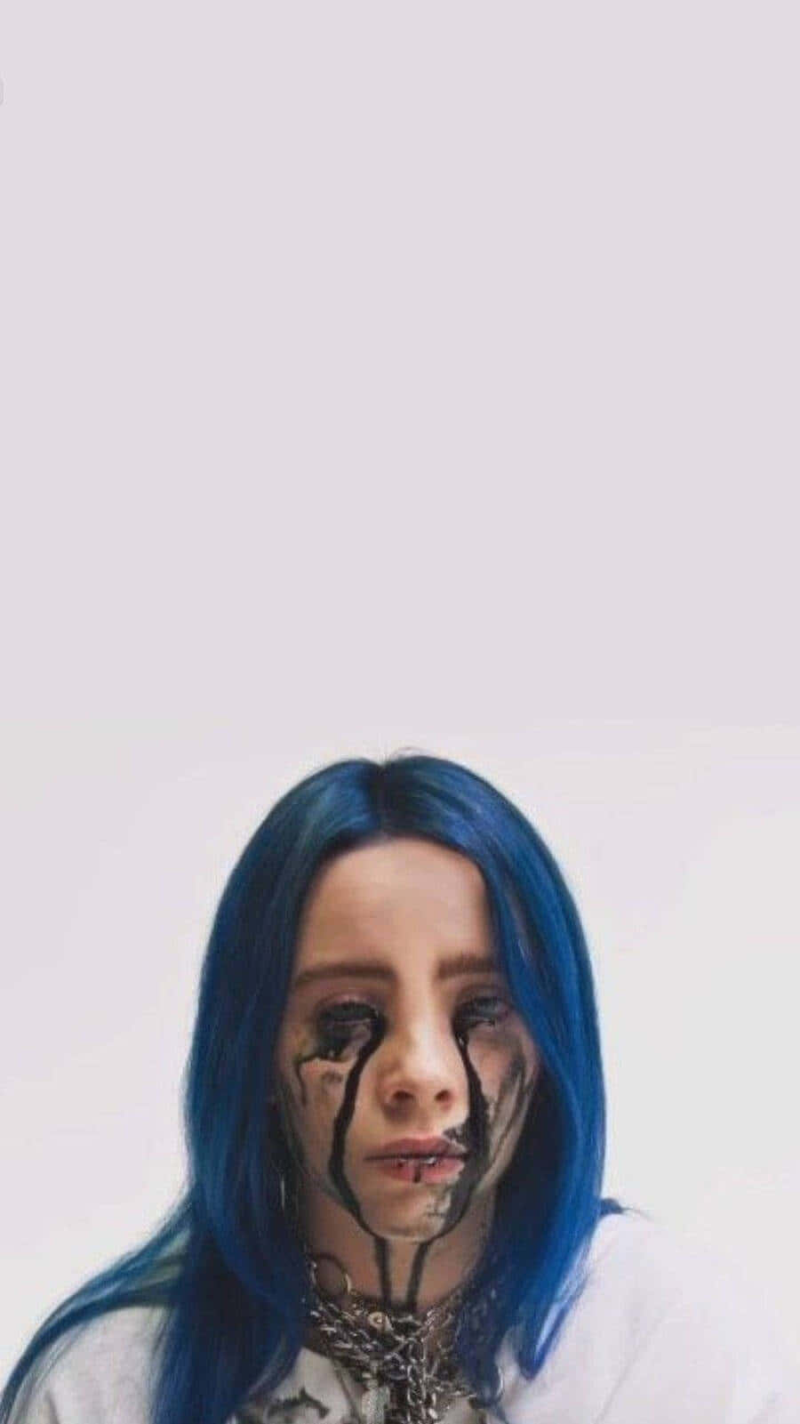 Billie Eilish Emotional Portrait Wallpaper