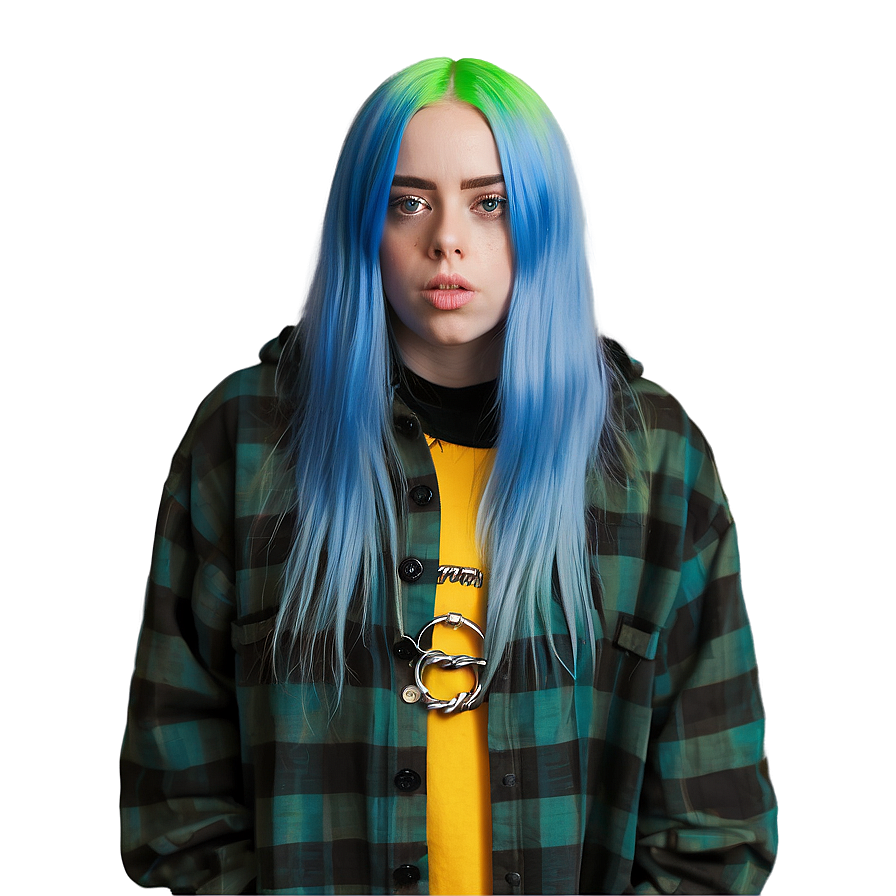 Billie Eilish Outfit Inspiration Png 06202024 PNG