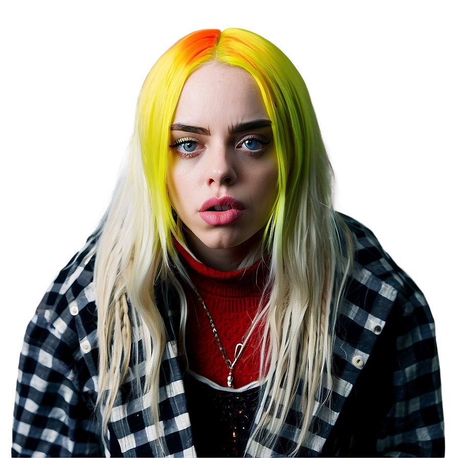 Download Billie Eilish Performance Pose Png 43 | Wallpapers.com