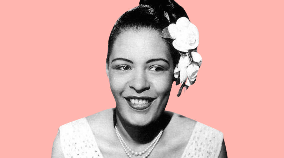 Billie Holiday On Pink