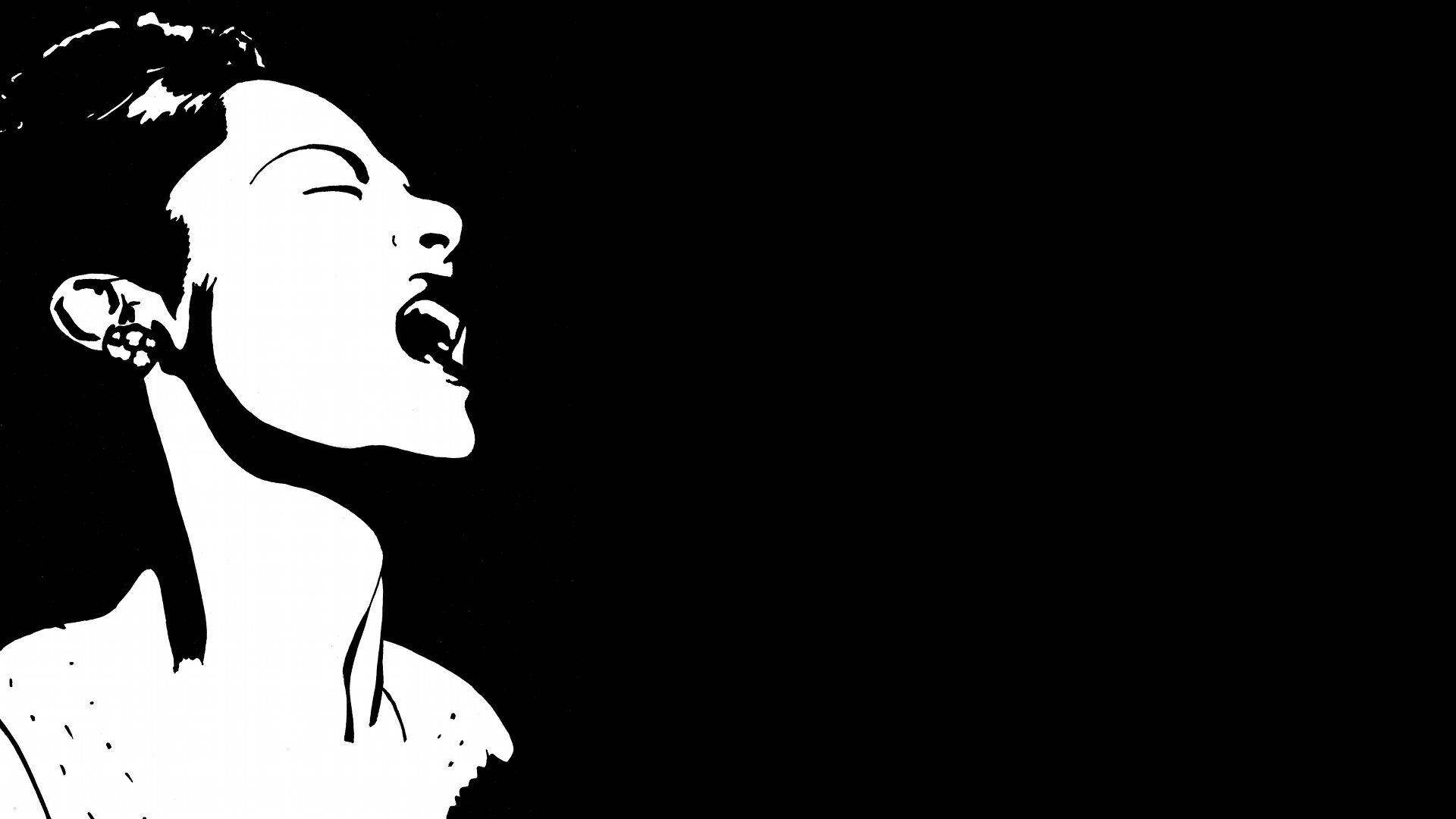 Billie Holiday Vector Art