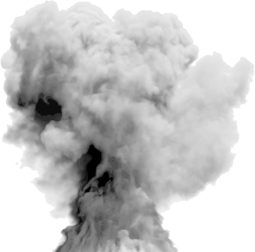 Billowing Smoke Cloud PNG