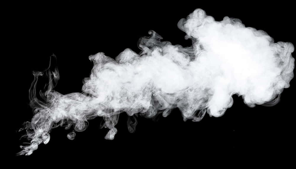 Billowing Steam Against Black Background.jpg PNG