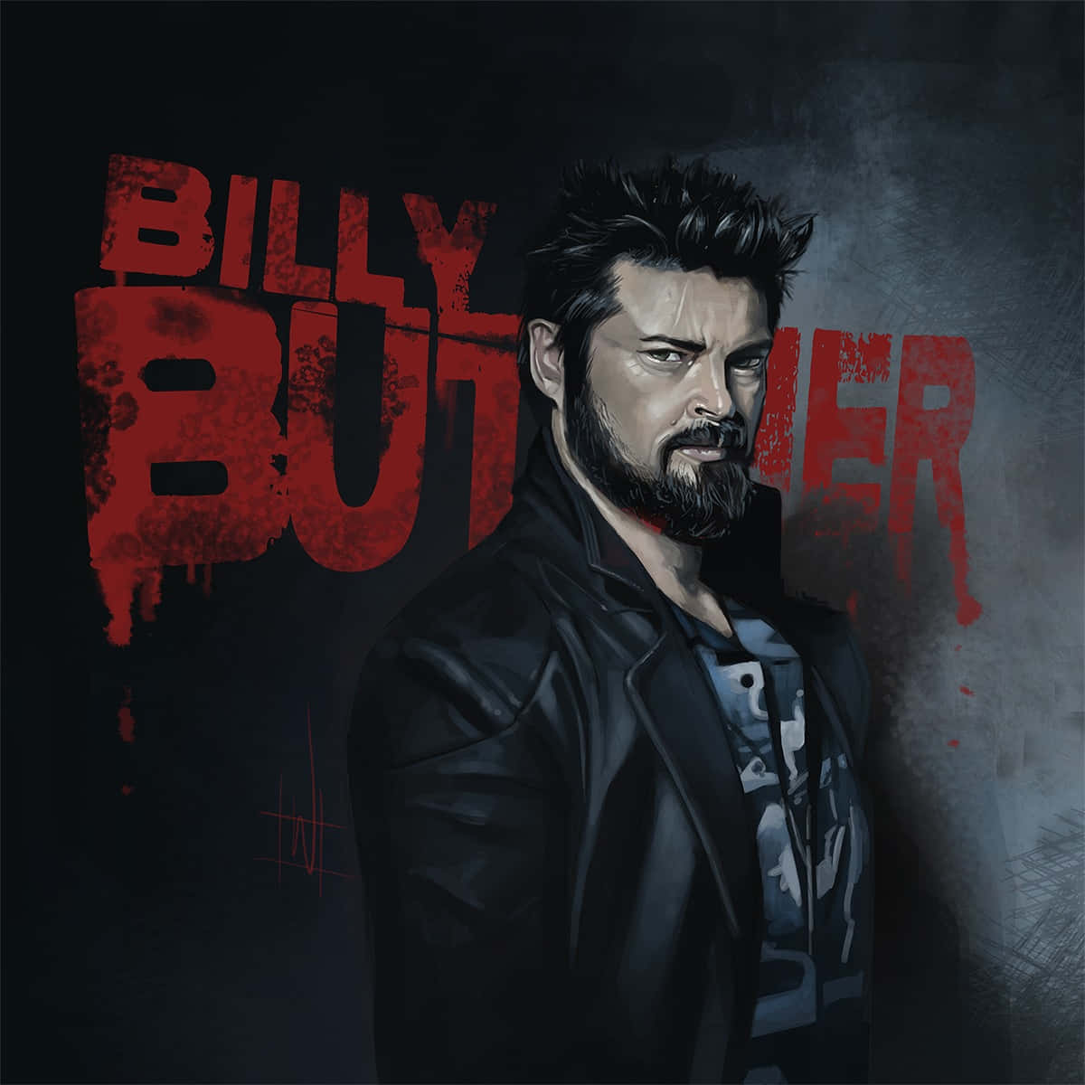 Billy Butcher Artwork Wallpaper