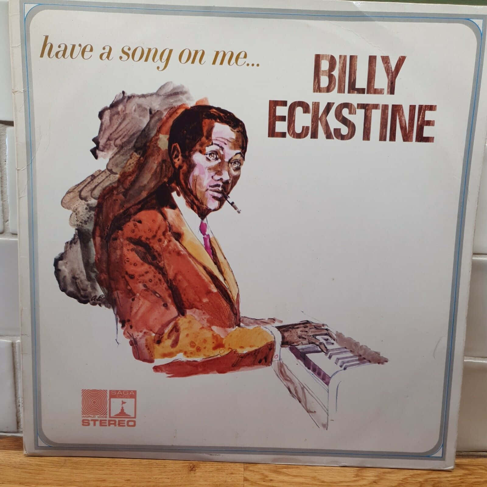 Billy Eckstine har en sang på mig dække design Wallpaper