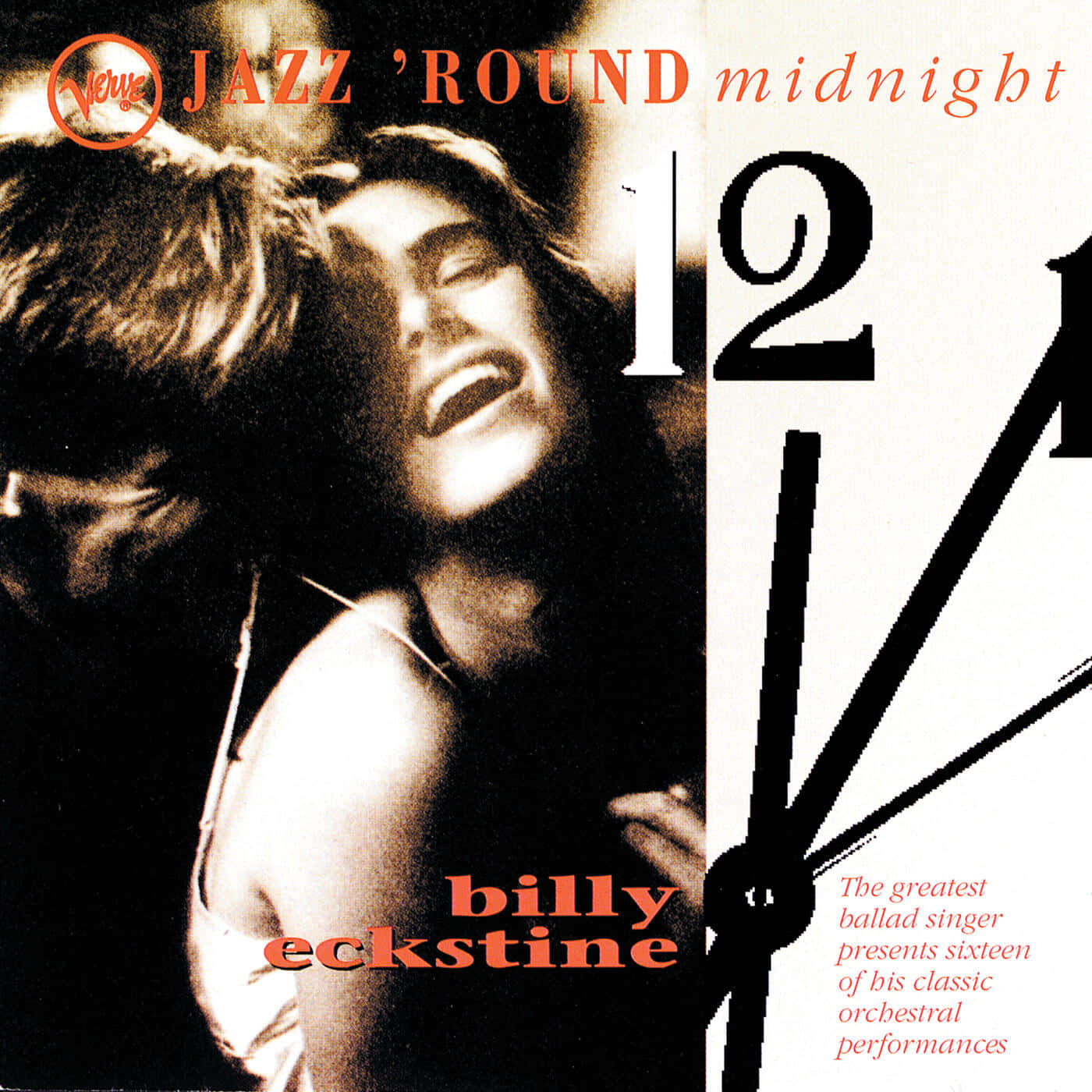 Billyeckstine Jazz Round Midnight-omslag. Wallpaper