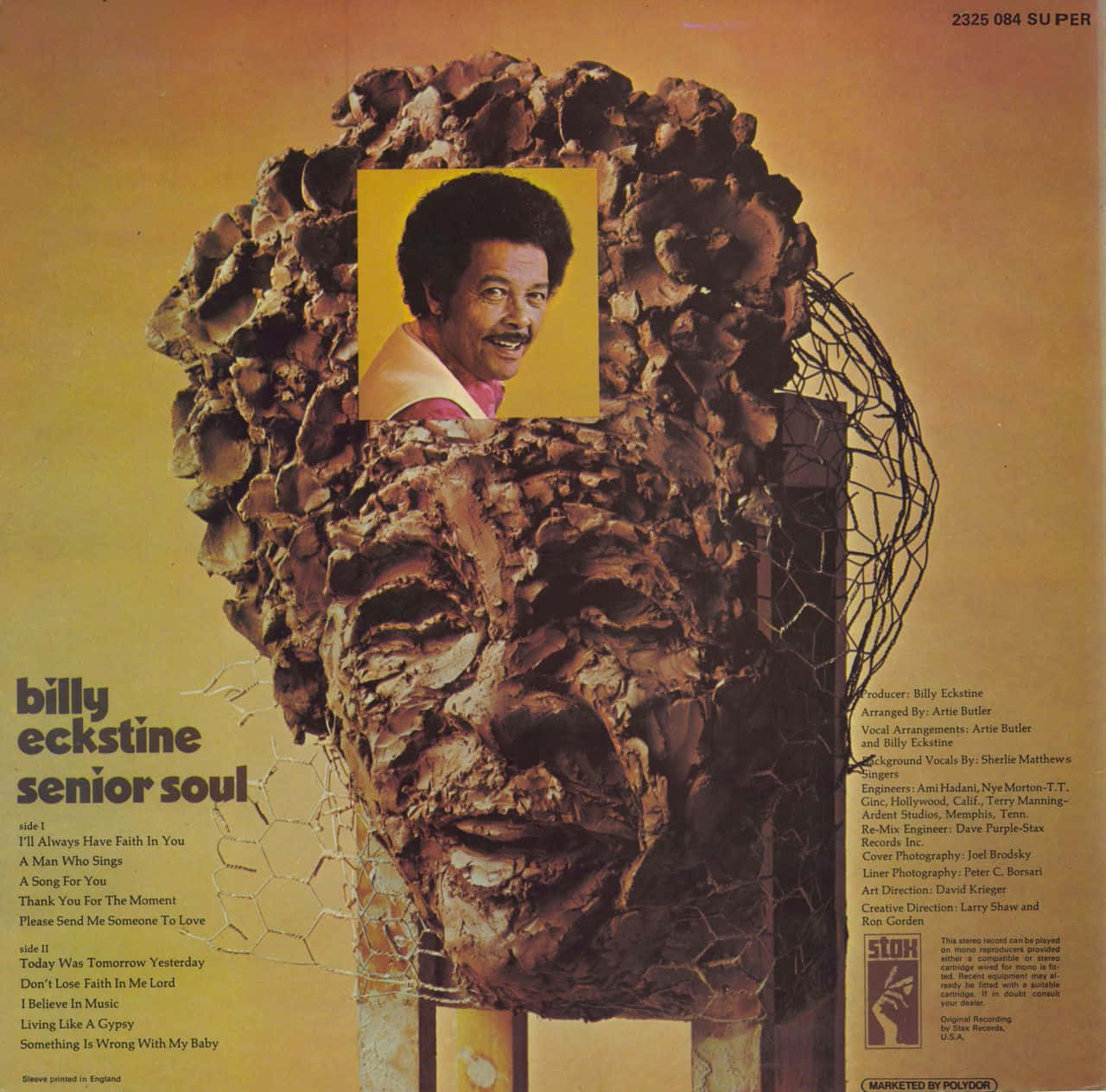 Billy Eckstine Senior Soul Vinyl Cover Wallpaper