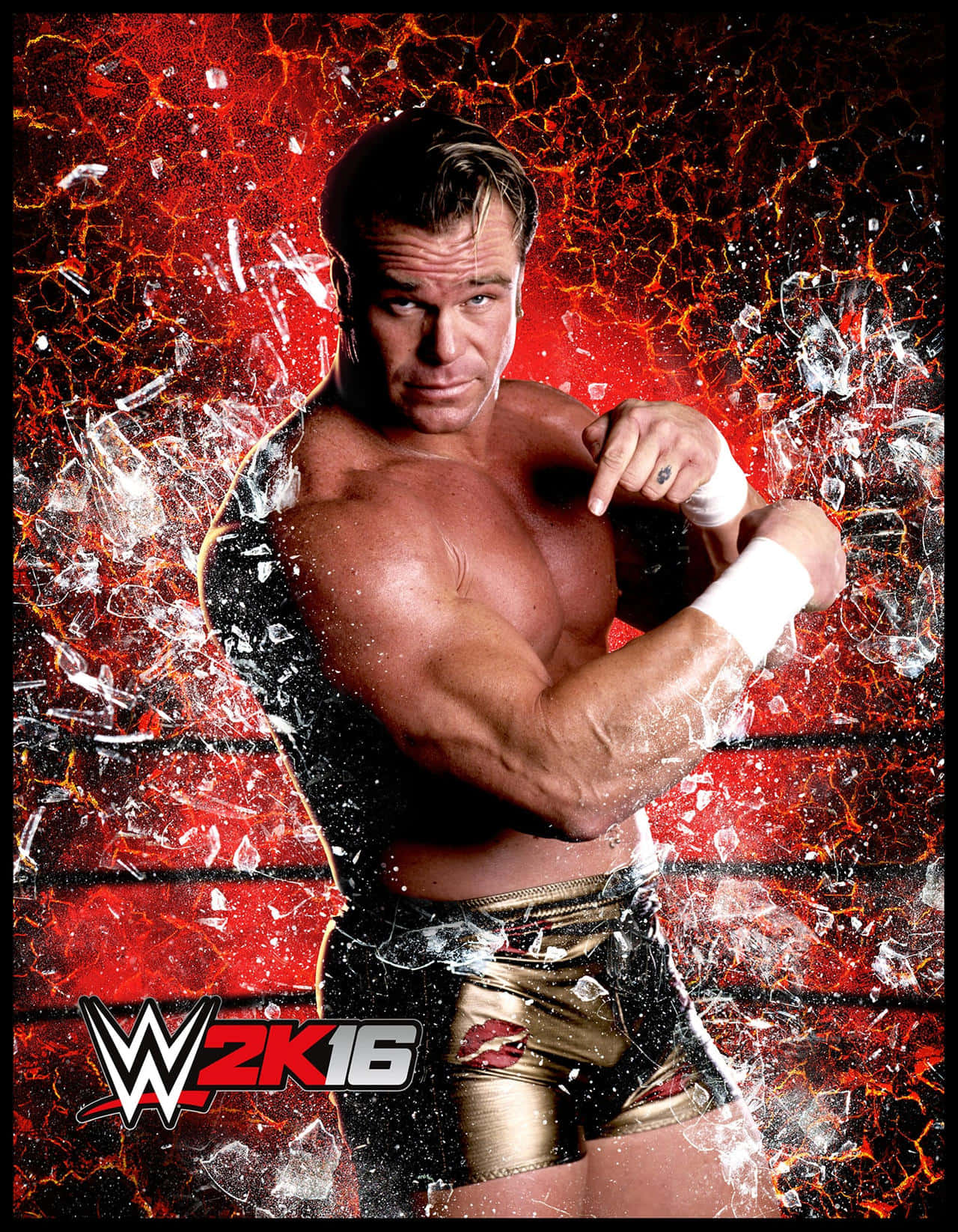 Billy Gunn In A Promotional Poster Background