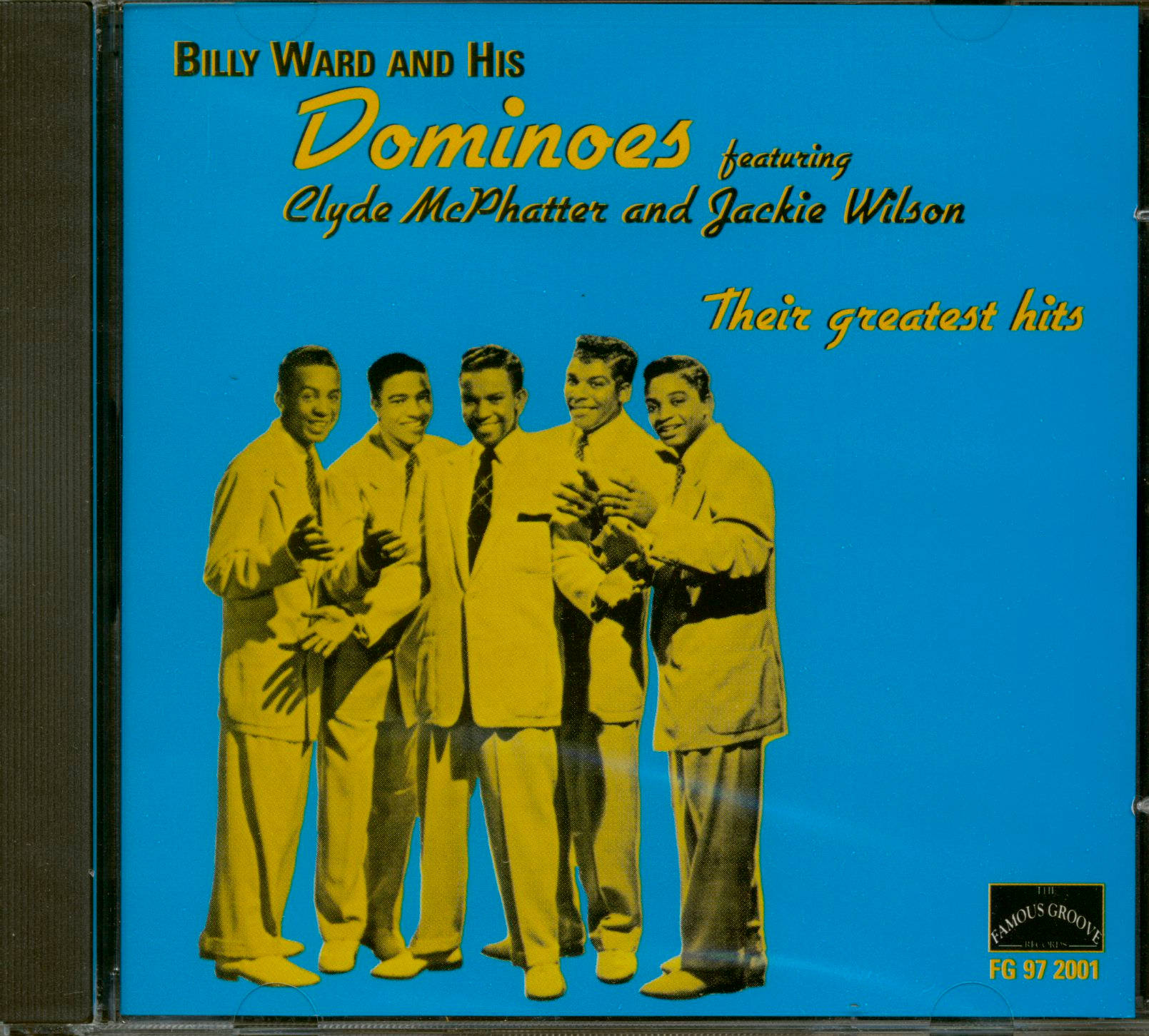 Vintage Billy Ward and The Dominoes Compact Disc Cover Wallpaper