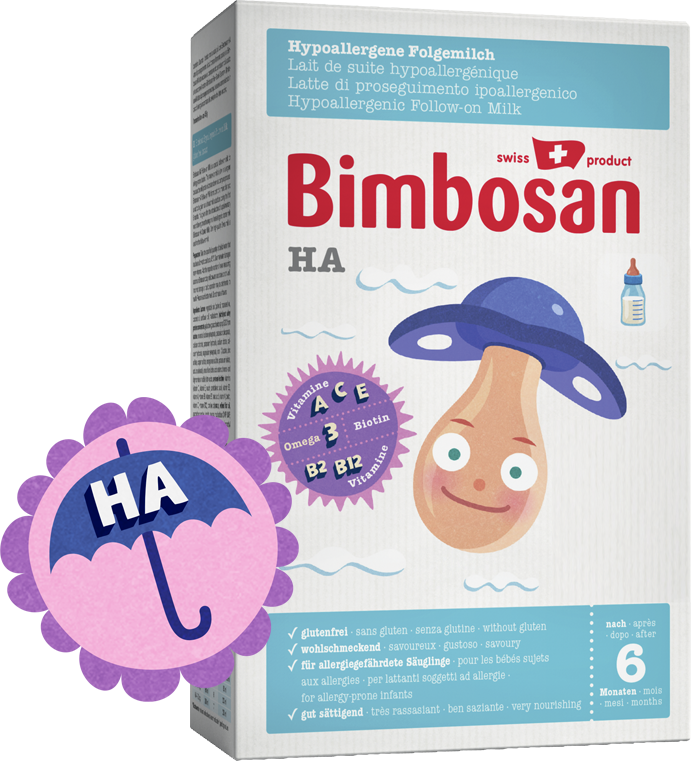 Bimbosan Hypoallergenic Followon Milk Carton PNG